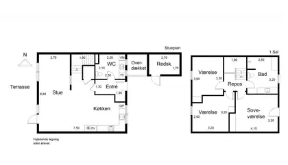 Visual presentation of the listing
