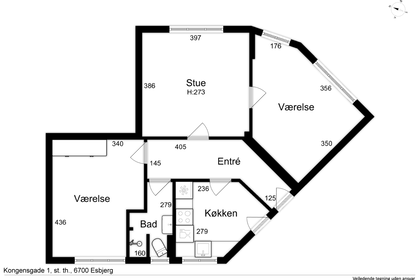 Visual presentation of the listing