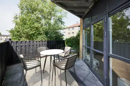 apartment Lys 2-værelses med terrasse nær Aarhus C