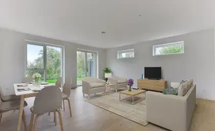 Visual presentation of the listing