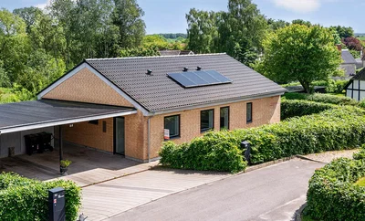 Moderne 4-værelses dobbelthus med have i Daugård - Kastanjebakken, Daugård - 1