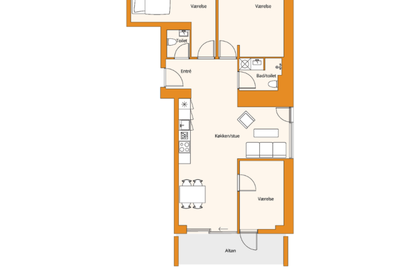 Visual presentation of the listing