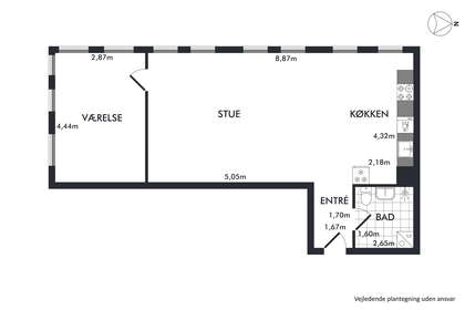 Visual presentation of the listing