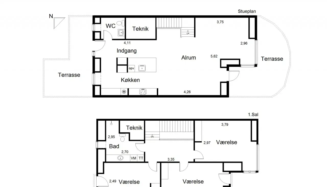 Visual presentation of the listing