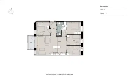 Visual presentation of the listing