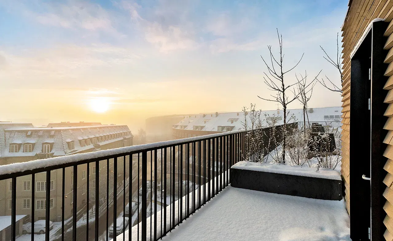 apartment Moderne 1-værelses ungdomsbolig på Frederiksberg