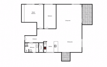 Visual presentation of the listing