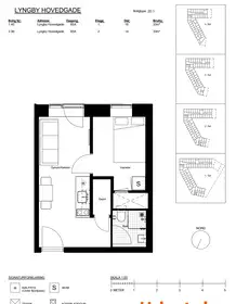 Visual presentation of the listing