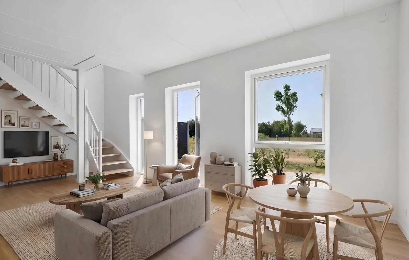 townhouse Rækkehus med 4 værelser og have i Sabro