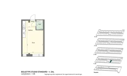 Visual presentation of the listing