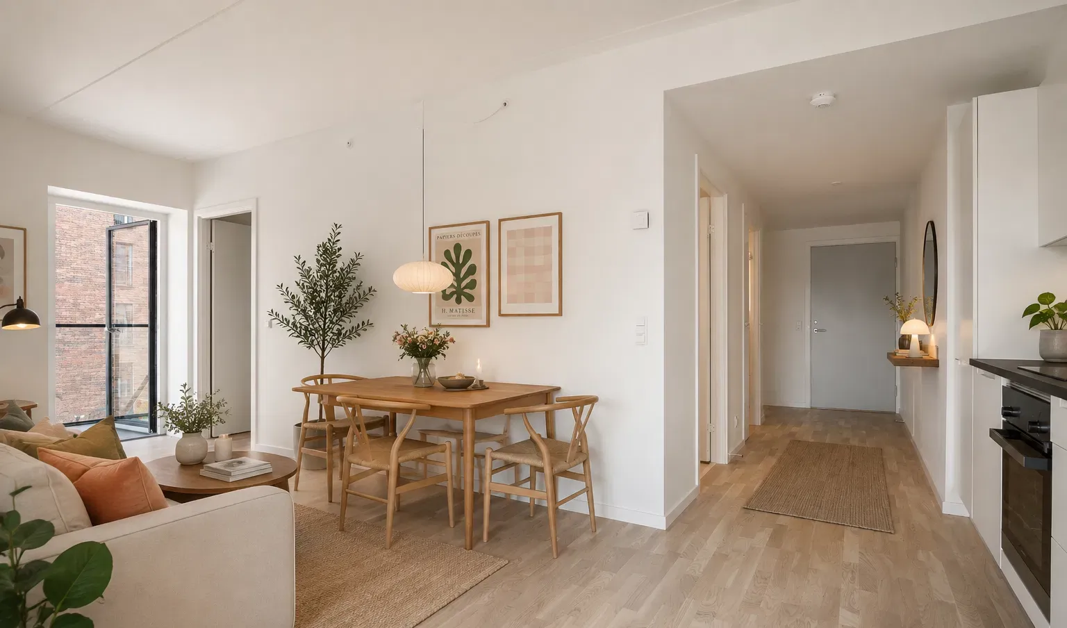 apartment Moderne 3-værelses lejlighed på 74 m² i Risskov
