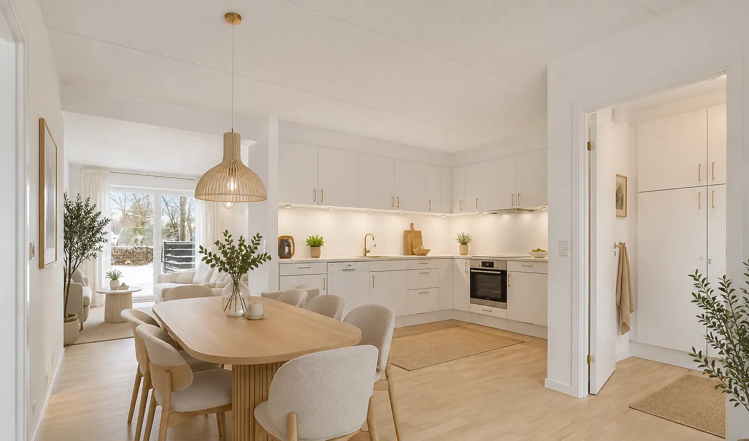 apartment Bright 2-room apartment of 82 m² in Risskov