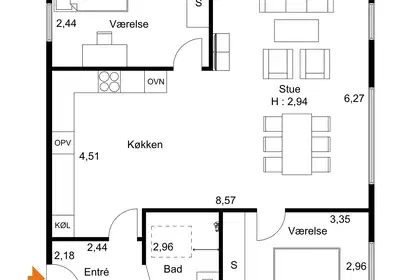 Visual presentation of the listing