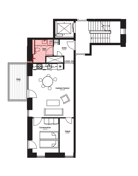 Visual presentation of the listing