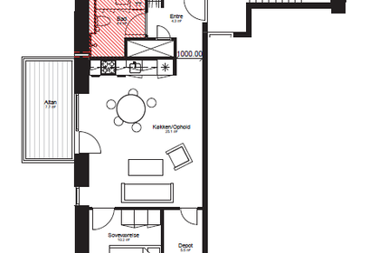 Visual presentation of the listing