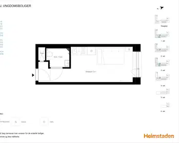 Visual presentation of the listing