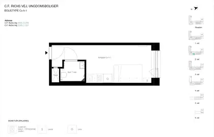 Visual presentation of the listing