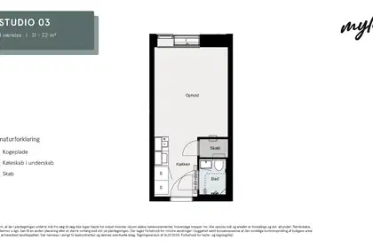 Visual presentation of the listing