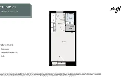 Visual presentation of the listing