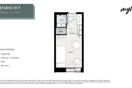 Visual presentation of the listing