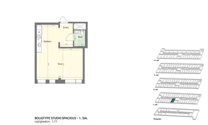Visual presentation of the listing