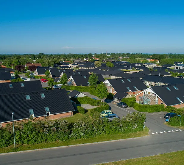 townhouse 2-værelses rækkehus med terrasse i Bellinge