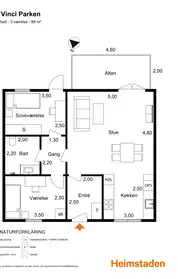 Visual presentation of the listing