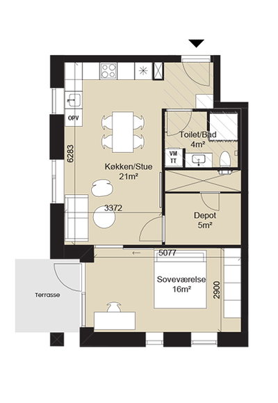 Lejlighed i moderne bofællesskab - Sømose Hegn, Ballerup - 1