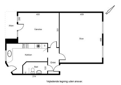 Visual presentation of the listing