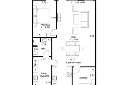 Visual presentation of the listing