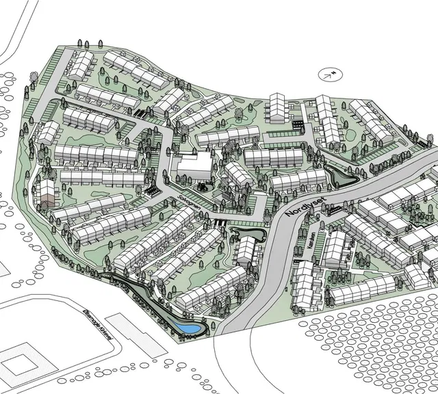 townhouse Single-storey townhouse in a modern co-housing community