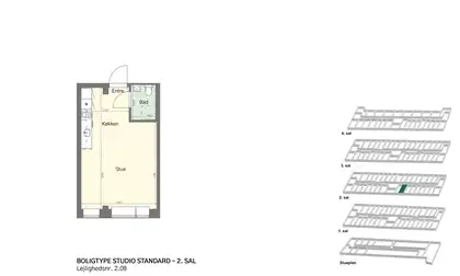 Visual presentation of the listing
