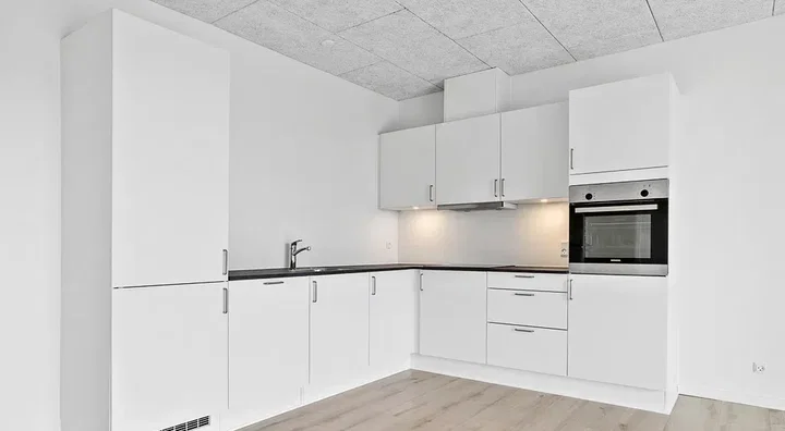 Moderne 3-værelses rækkehus på 78 m² i Billund - Læhegnet, Billund - 0