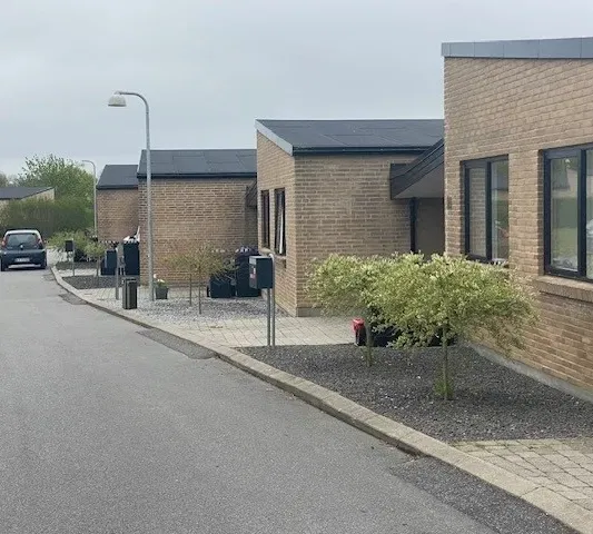 townhouse Rækkehus med højt til loftet og godt lysindfald