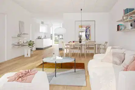 townhouse Nybygget 3-værelses rækkehus med træterrasse