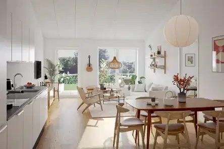 townhouse 3 Værelses Rækkehus i Højgårdsbakken