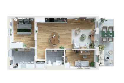 Visual presentation of the listing