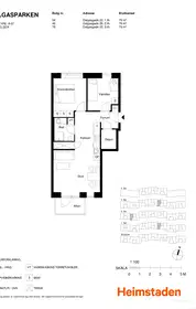 Visual presentation of the listing