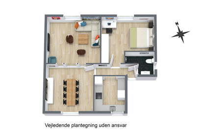 Visual presentation of the listing