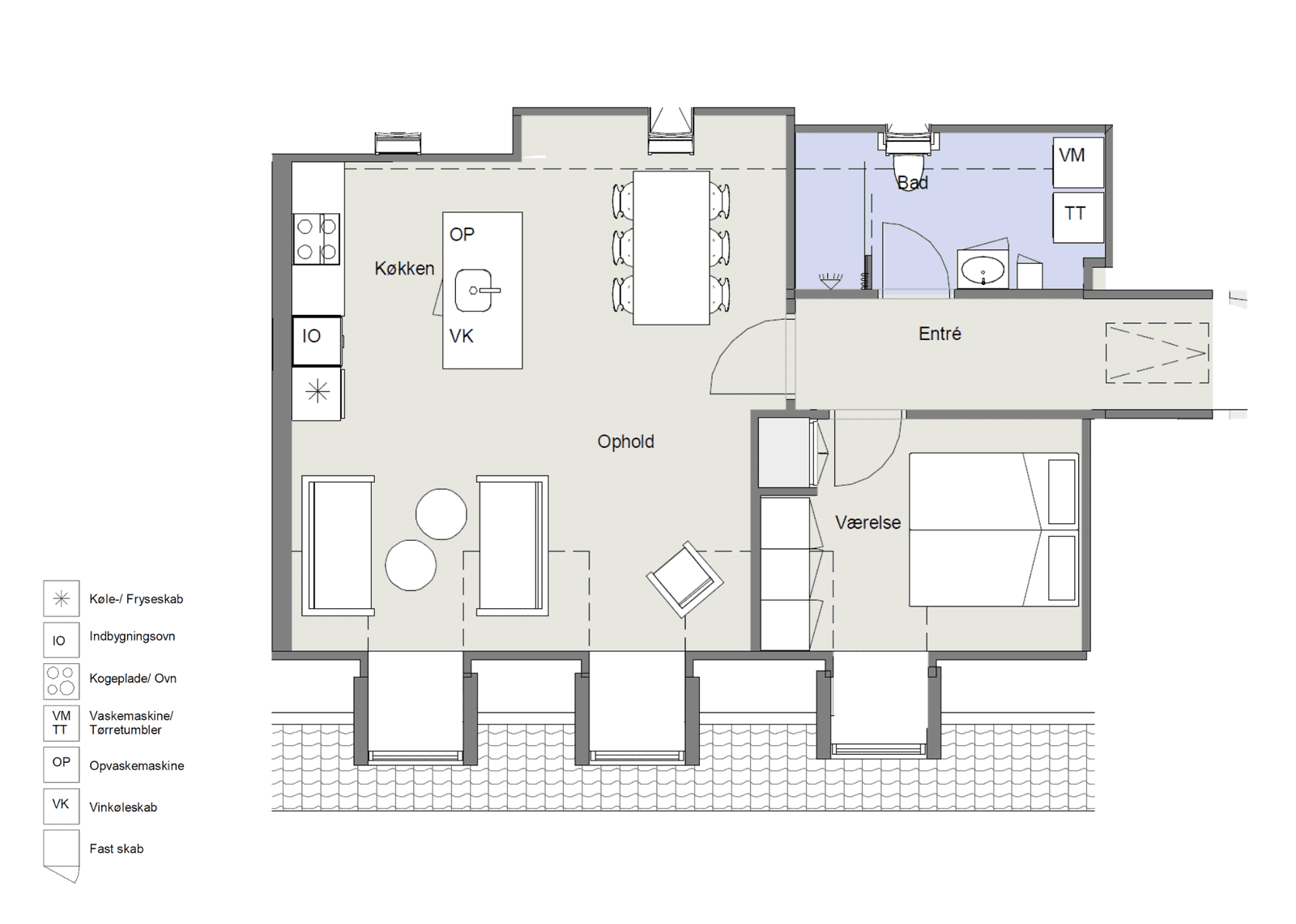 Visual presentation of the listing