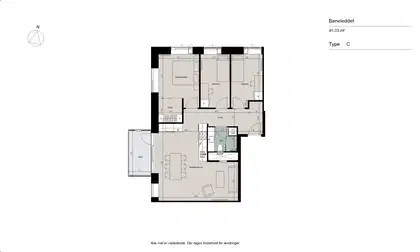 Visual presentation of the listing