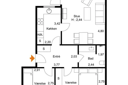Visual presentation of the listing