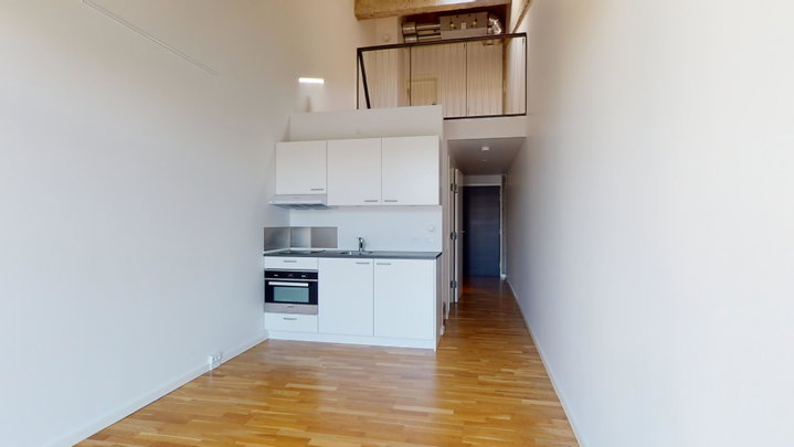 Lys studiebolig med hems og altan i Sydhavnen - Støberigade, København SV - 0