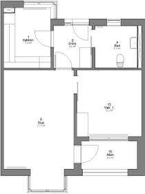 Visual presentation of the listing