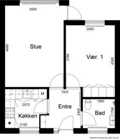 Visual presentation of the listing
