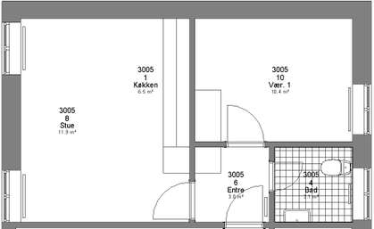 Visual presentation of the listing