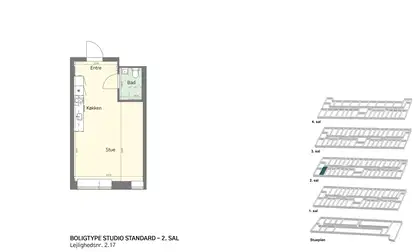 Visual presentation of the listing