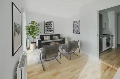Visual presentation of the listing