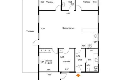 Visual presentation of the listing