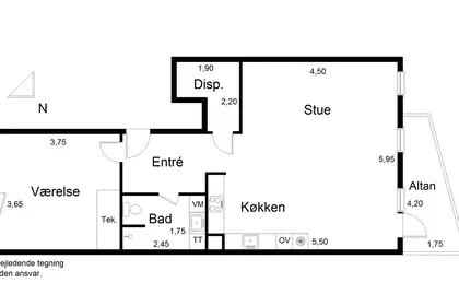 Visual presentation of the listing